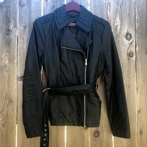 Guess Women's Faux-Leather Jacket